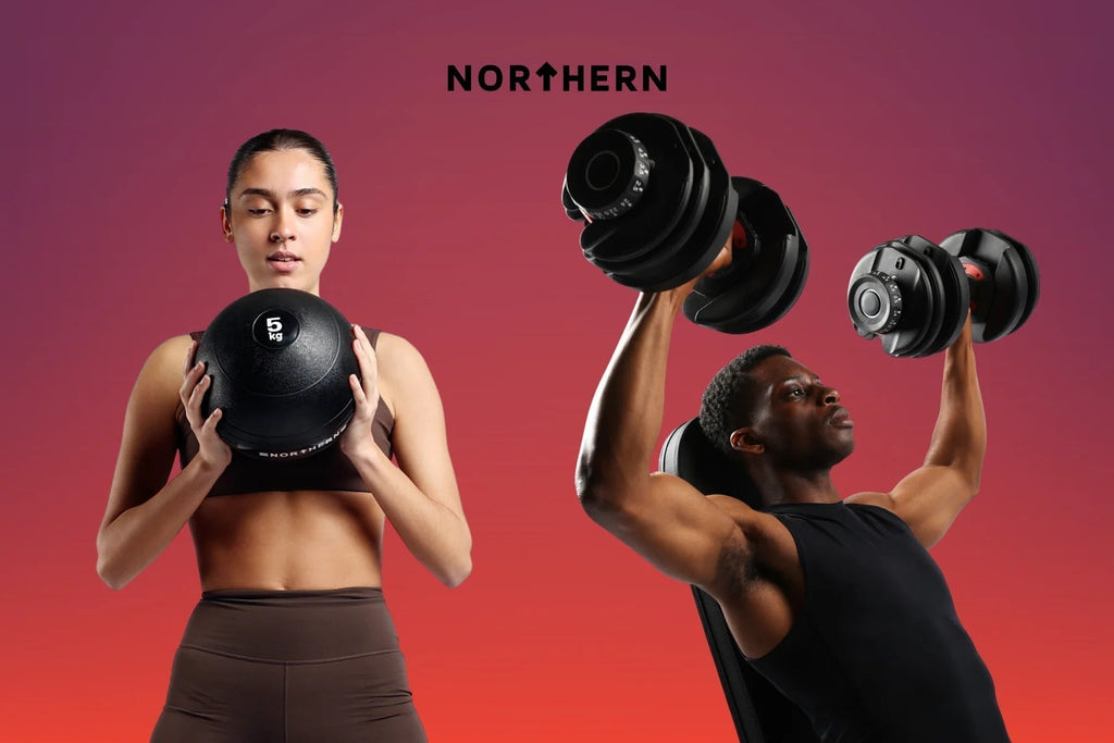 Hyrox Training at Home Including Slam Ball and Dumbbell Workout