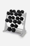 20kg-30kg Northern Rubber Hex Dumbbell Set (2.5kg Increments)
