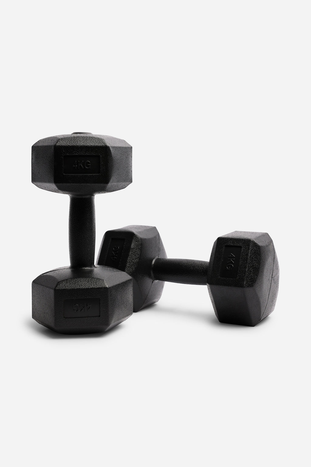Plastic Hex Dumbbells Pairs (1kg - 10kg)