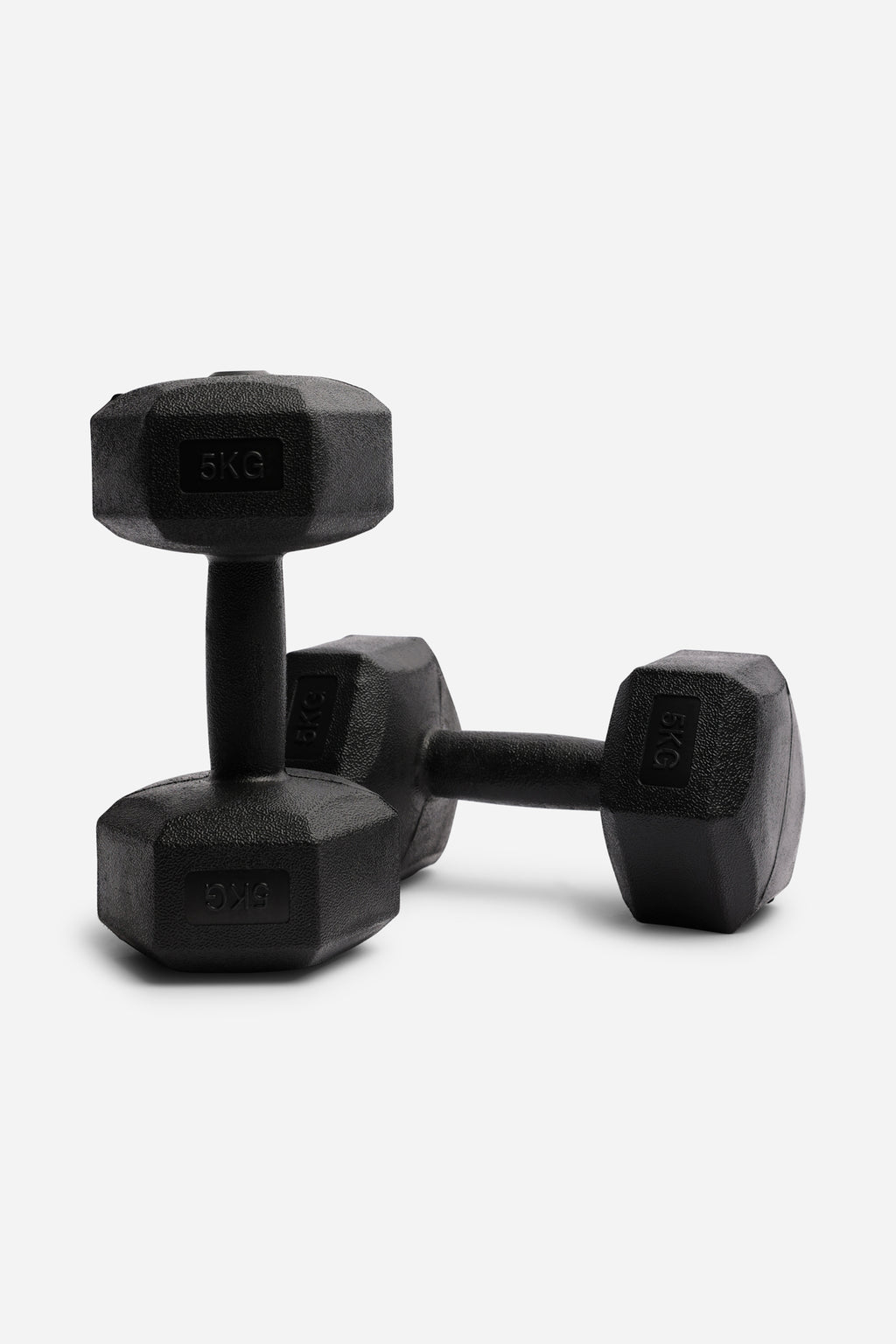 Plastic Hex Dumbbells Pairs (1kg - 10kg)