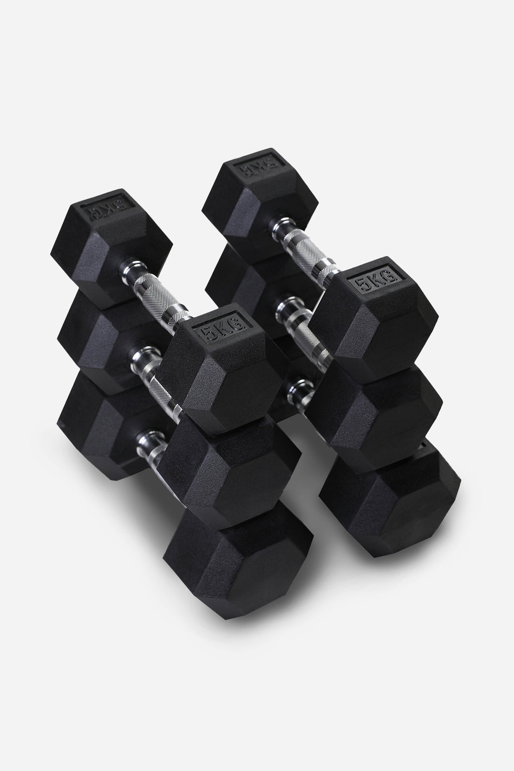 5-15KG Northern Rubber Hex Dumbbells Set (5kg Increments)