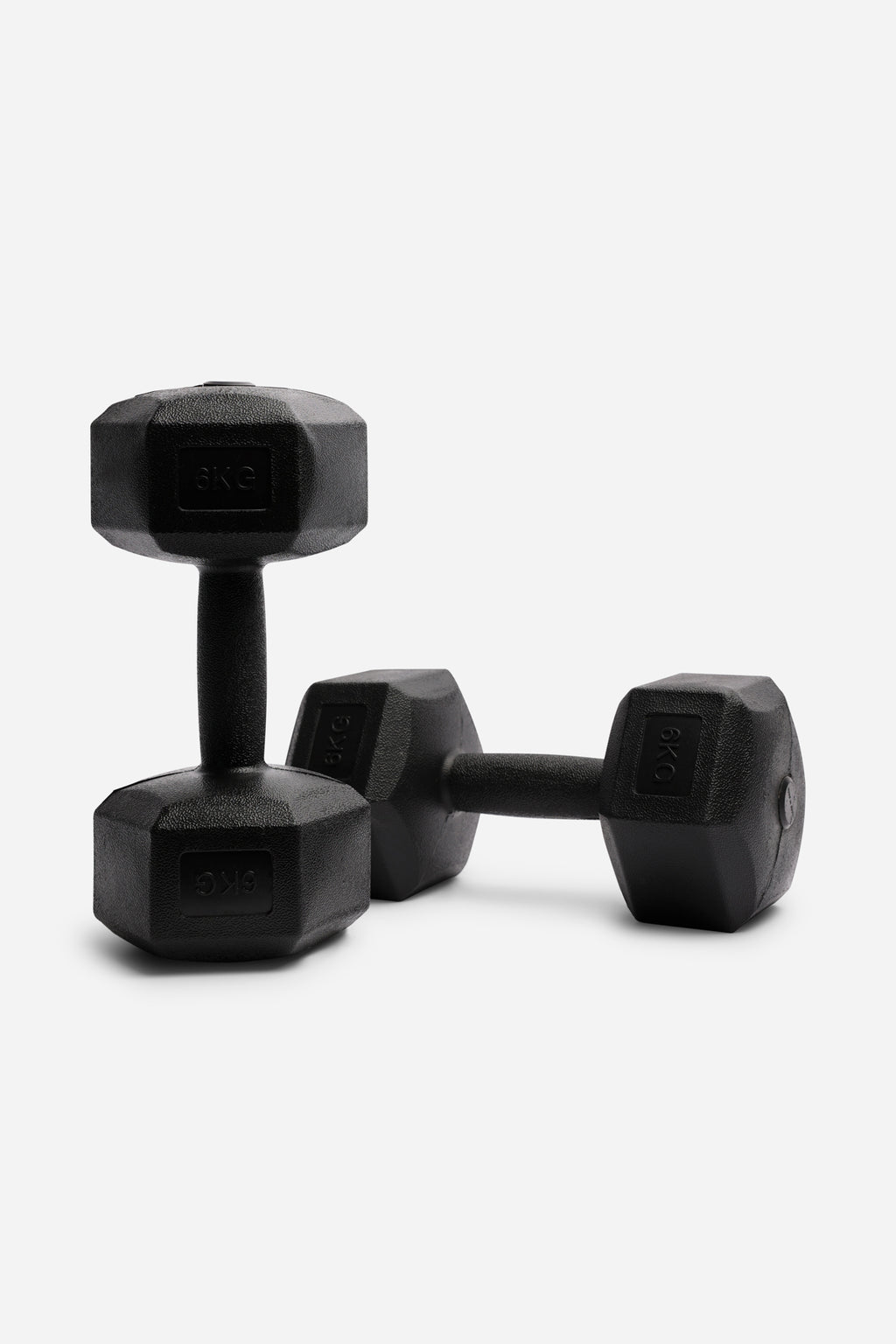 Plastic Hex Dumbbells Pairs (1kg - 10kg)