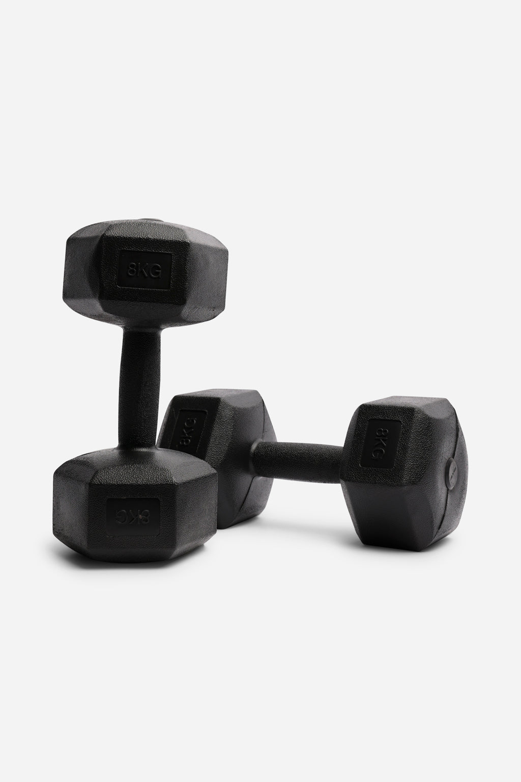 Plastic Hex Dumbbells Pairs (1kg - 10kg)
