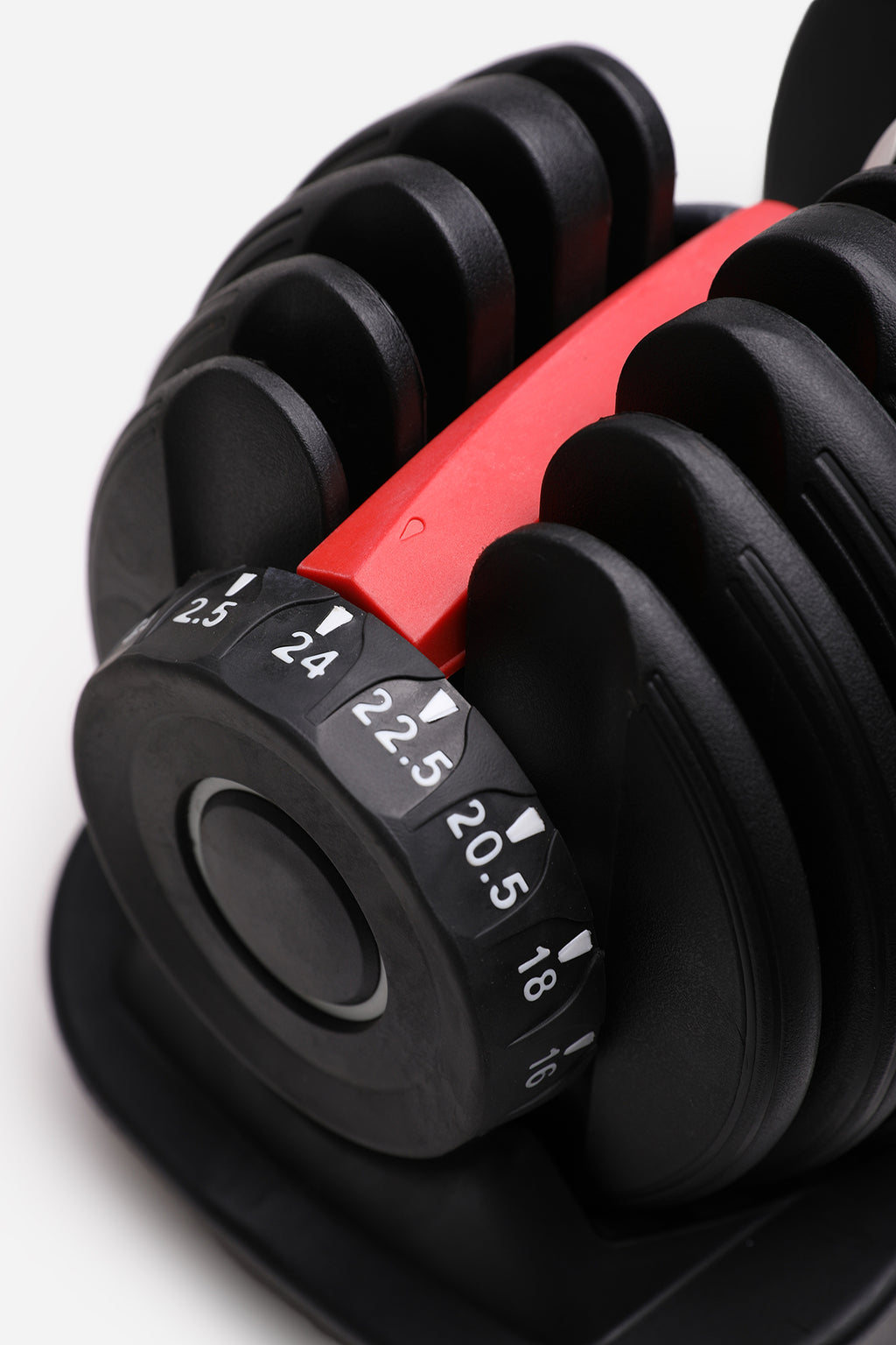 Adjustable Dumbbell 24KG Pair with Stand Rack Package