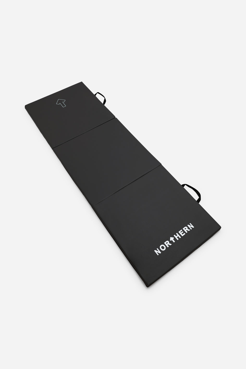 Black Tri-Fold Yoga Mat