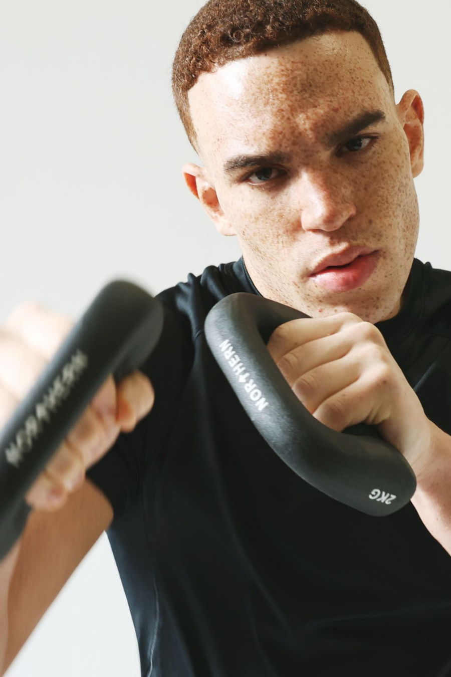 Boxing Movements Using Northern D-shaped Dumbbells