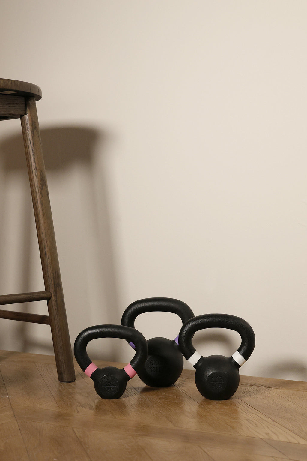 Cast Iron Kettlebell Set 2-6kg