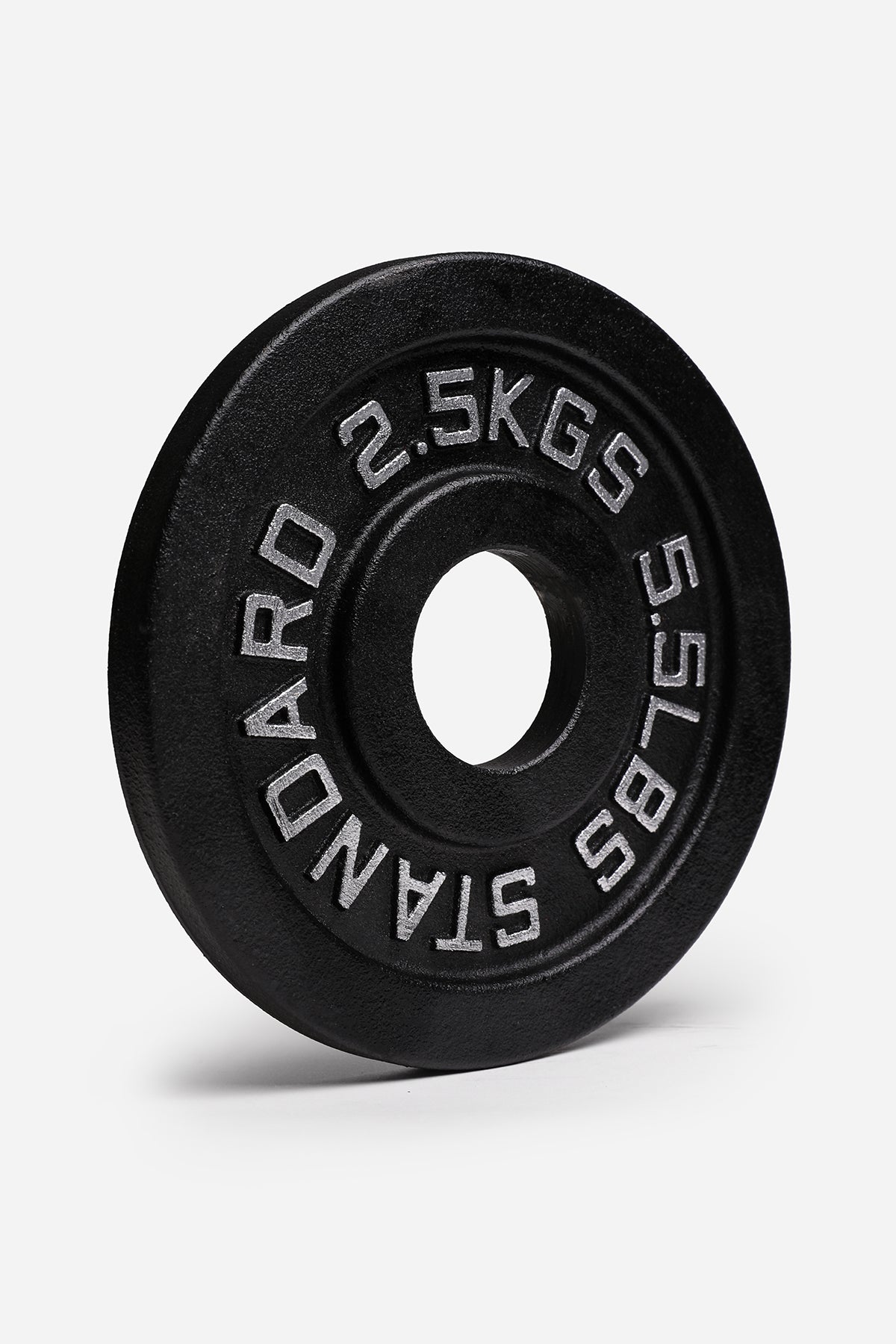 Northern 2.5kg Cast Iron Weight Plate Side View