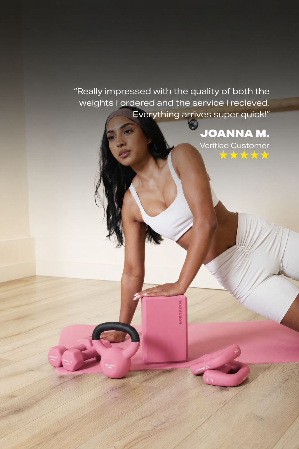 Neoprene Hex Dumbbells Verified Customer's Review