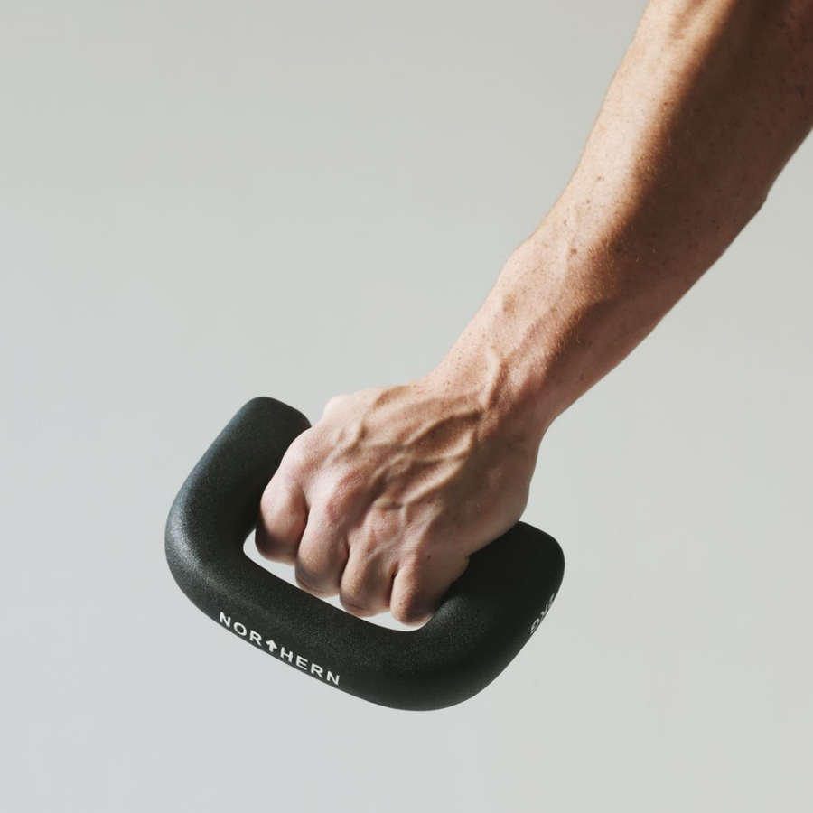 Gripping Rubber Coated Northern D-shaped Dumbbells