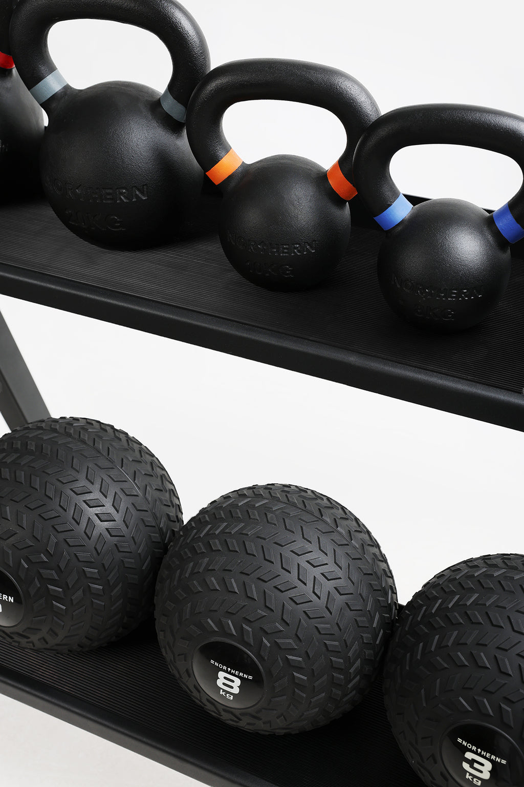 Heavy Duty Two Tier Kettlebell Rack