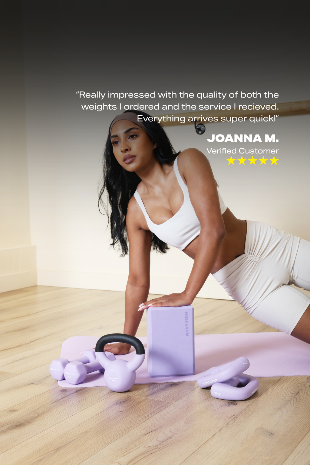 Neoprene Hex Dumbbells Verified Customer's Review
