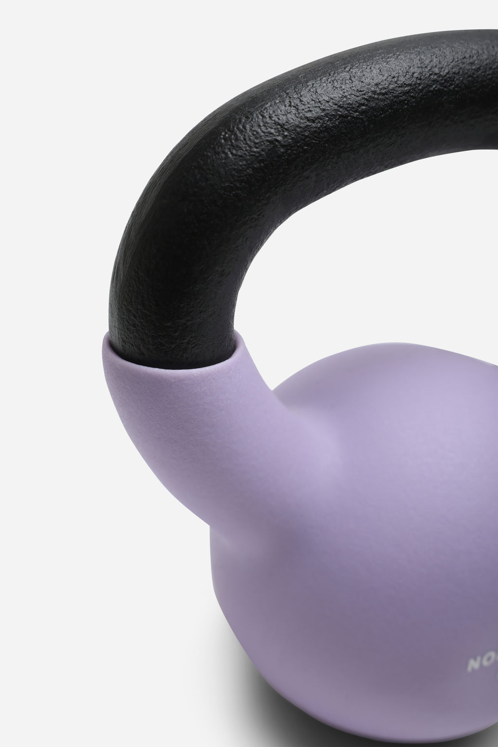 Northern 6kg Cast Iron Kettlebells Neoprene Coated Weights - Soft Lavender