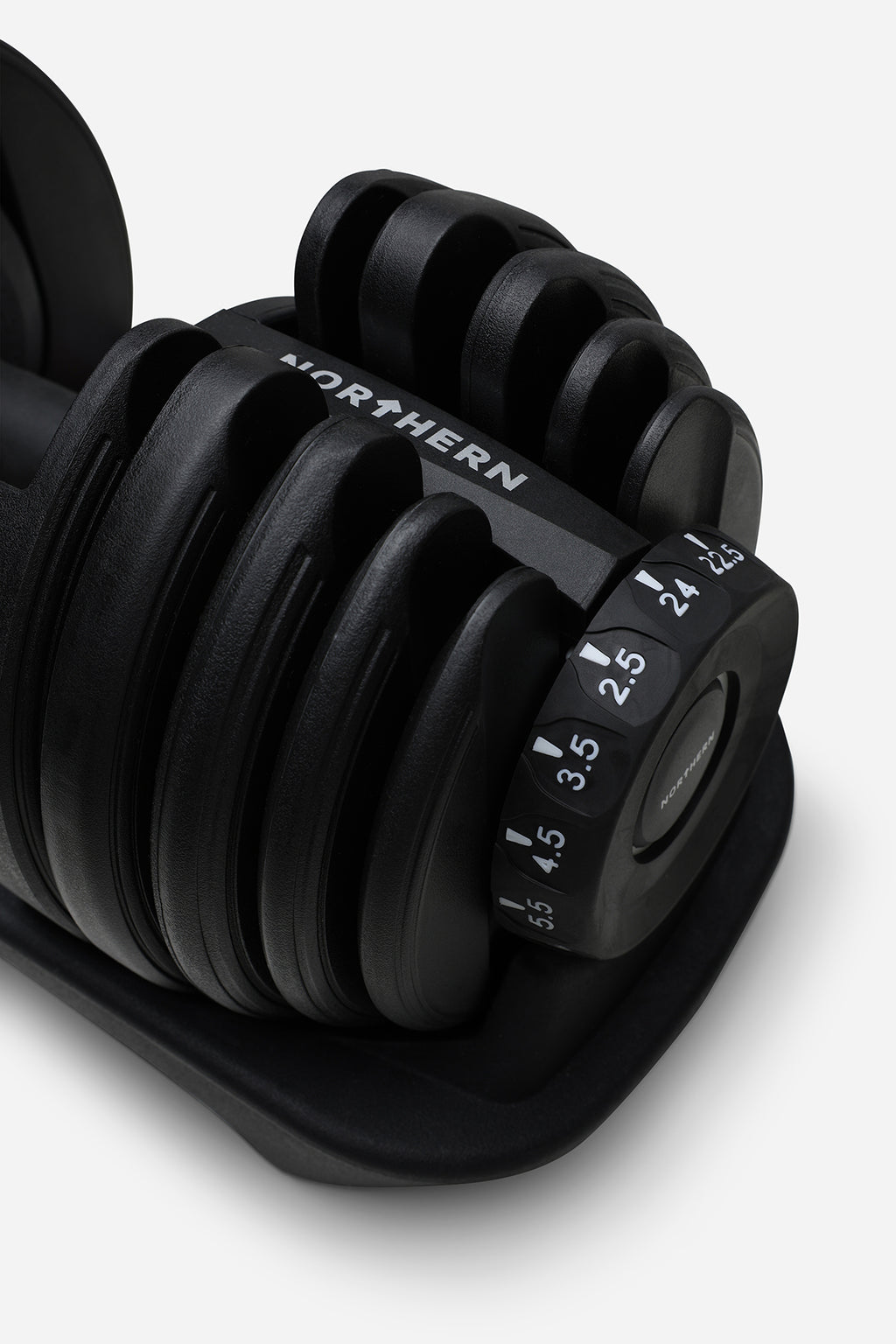 Northern Adjustable Dumbbell Pair 24KG - Stealth Edition