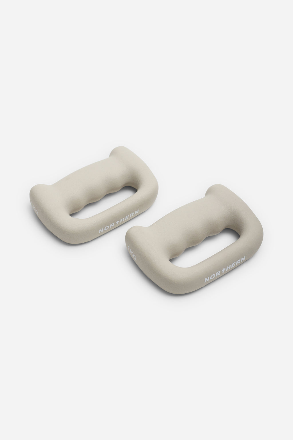 Northern Boxing Dumbbell​ D-Shaped 1kg Pair Natural Stone