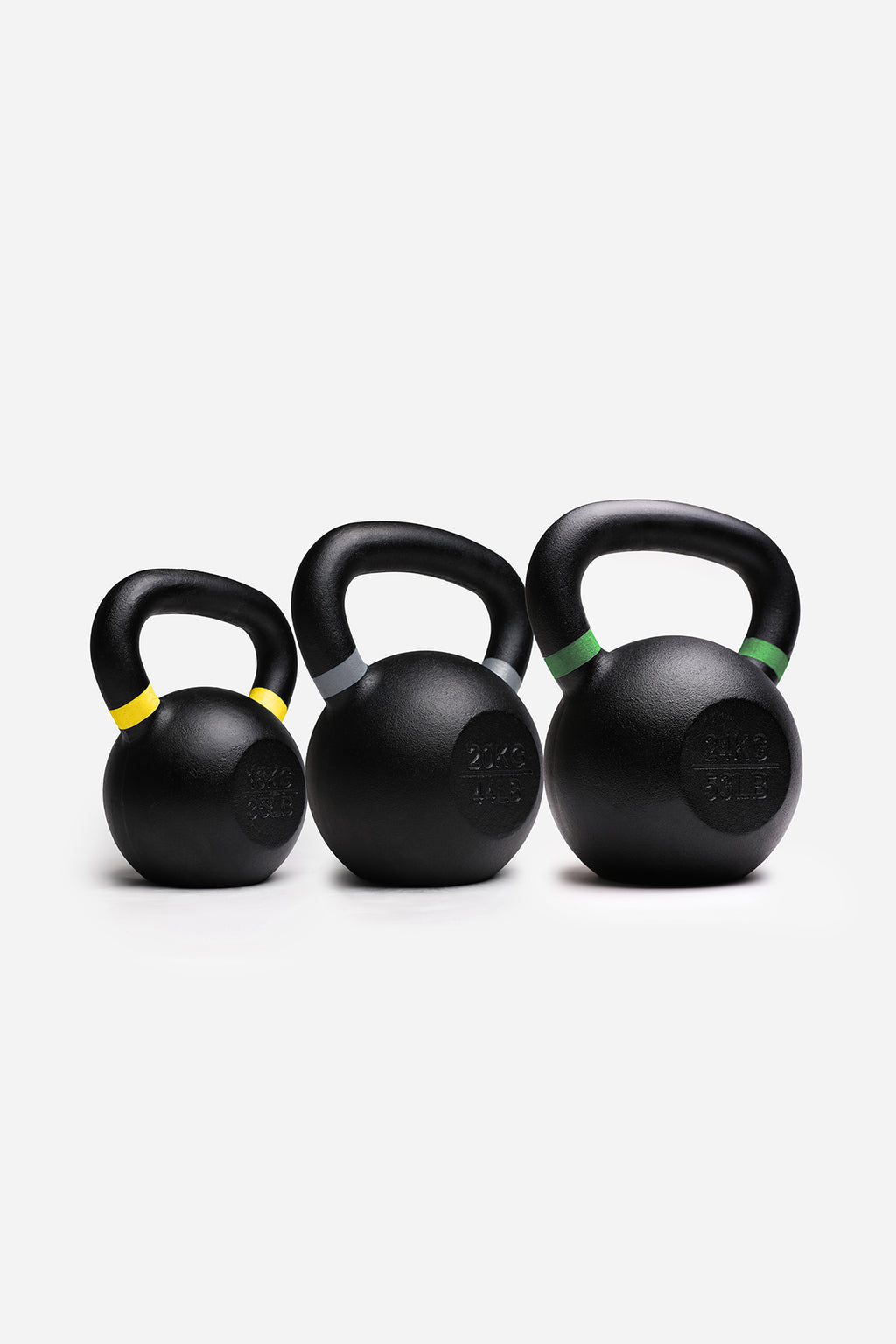Northern Cast Iron Kettlebells Set 16kg-24kg