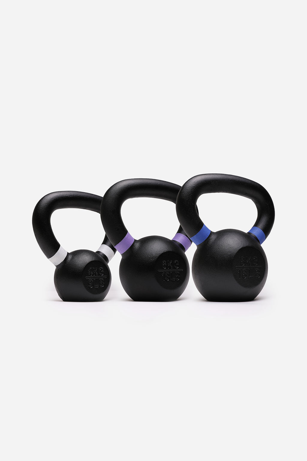Northern Cast Iron Kettlebells Set 4KG 6KG 8KG