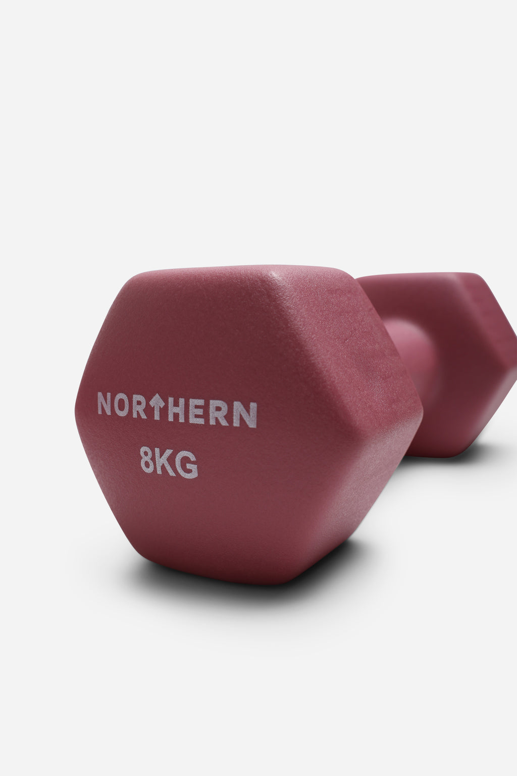 Northern Dusk Pink 8kg Pair Neoprene Dumbbells for Sale