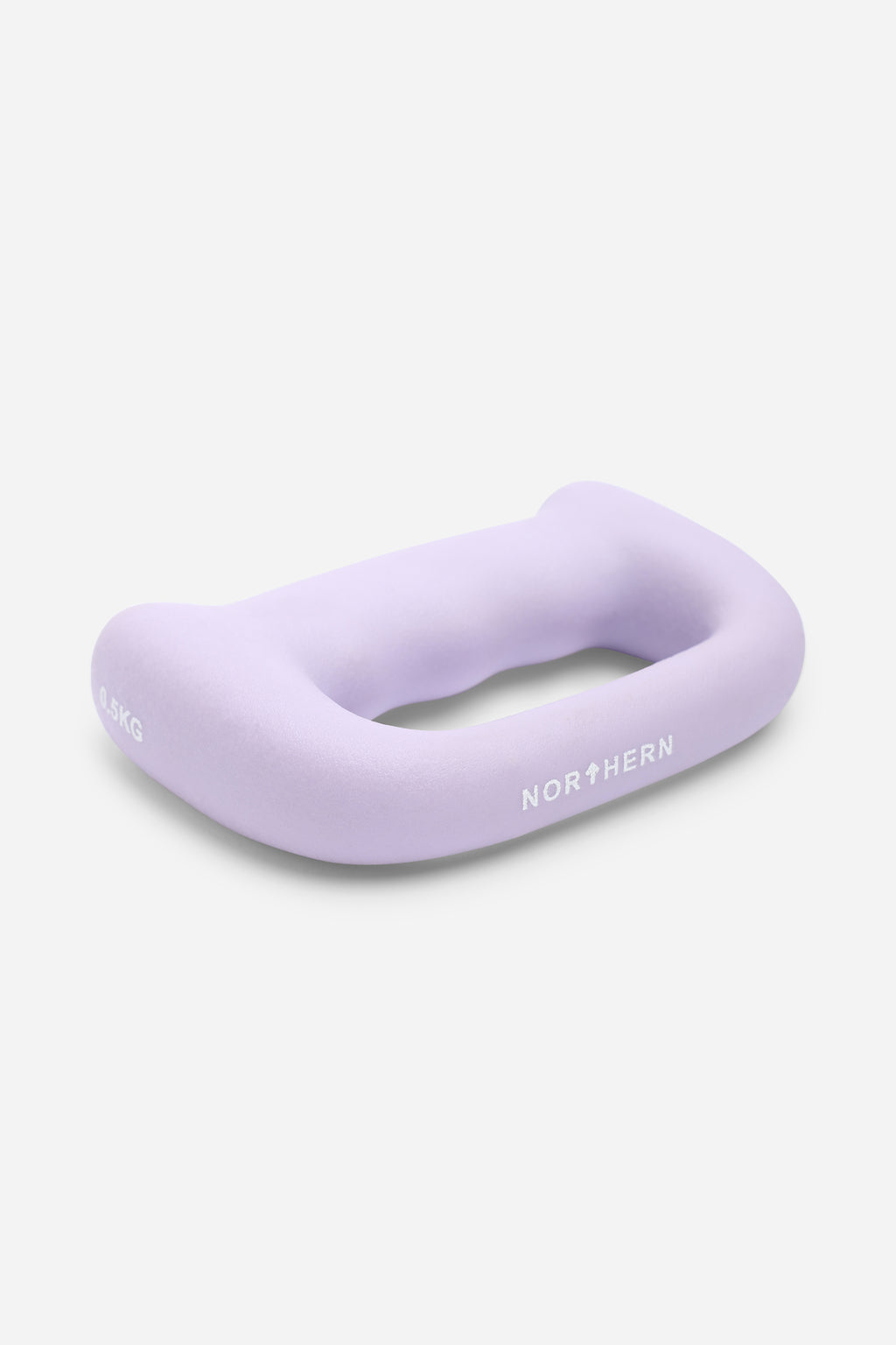 Northern Hand D Grip Dumbbells 0.5kg Pair - Soft Lavender