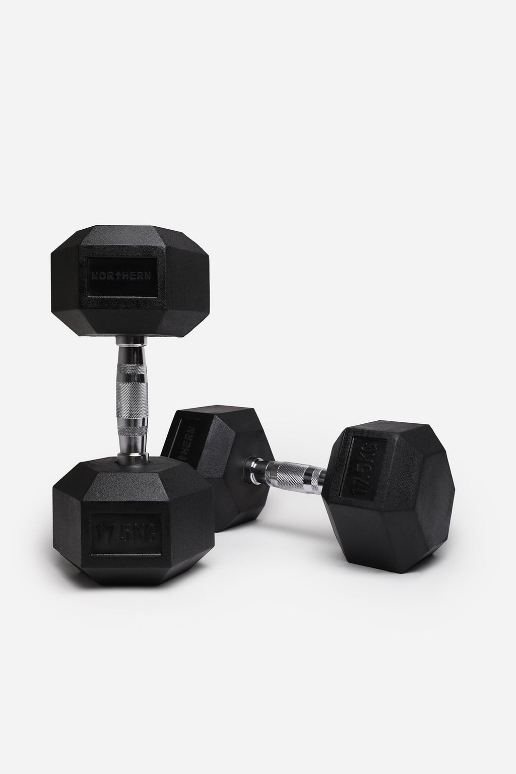Northern Hex Dumbbells 17.5kg Pair