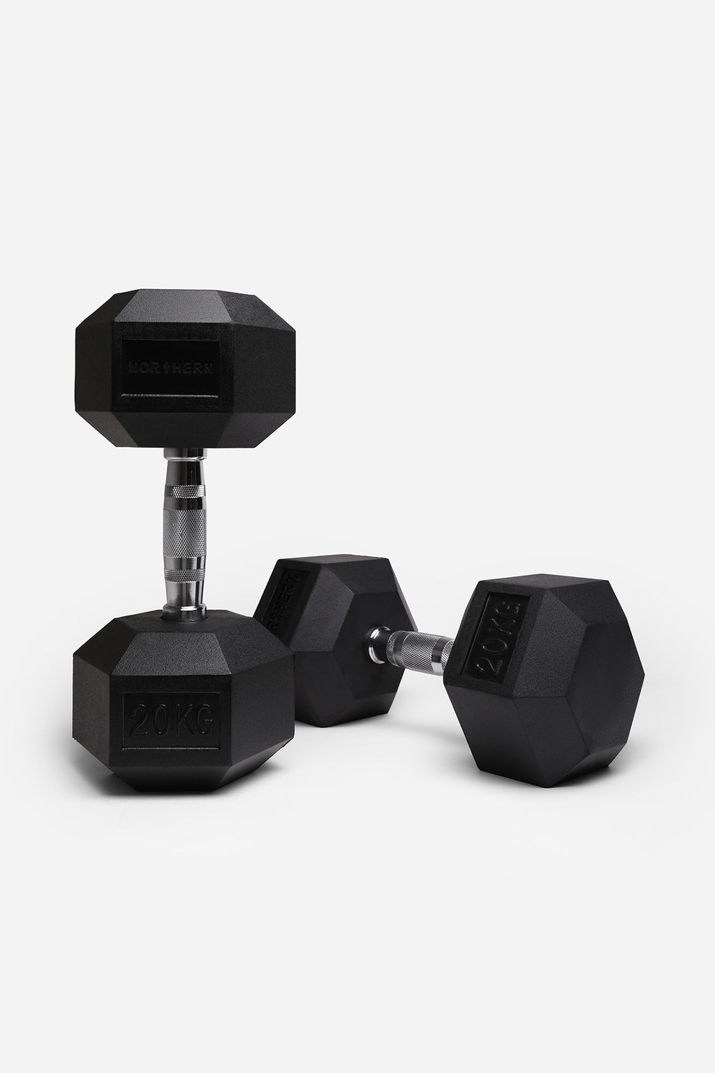 Northern Hex Dumbbells Weight Pair (20kg x 2)