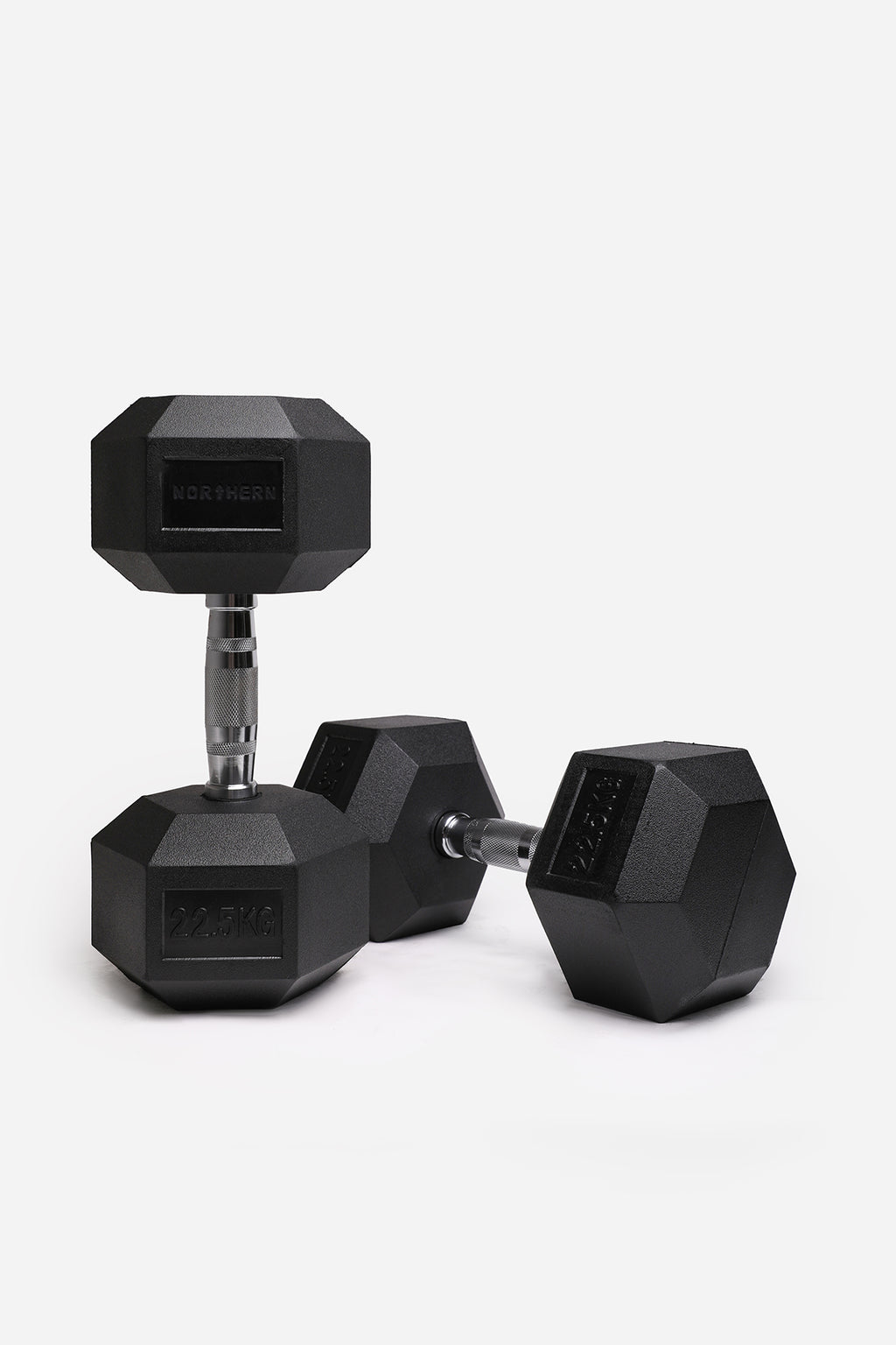 Northern Hex Dumbbells Weight Pair (22.5kg x 2)