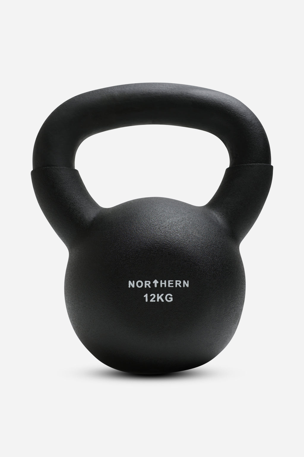 Northern Neoprene Coated Cast Iron Kettlebell 12kg Black