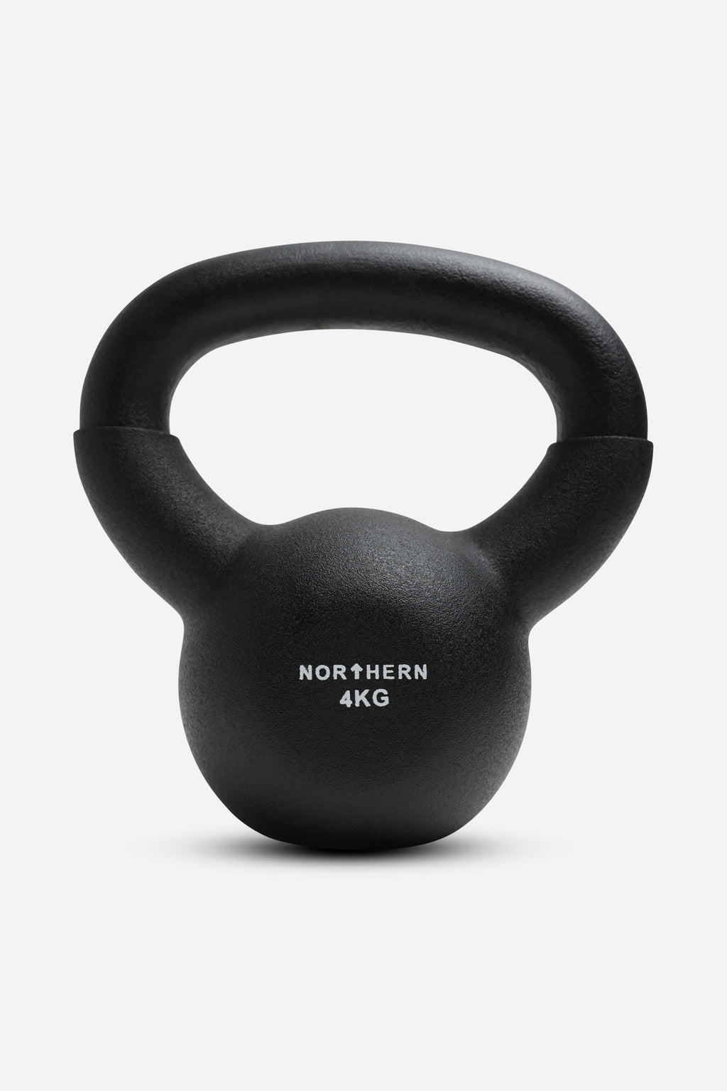 Northern Neoprene Coated Cast Iron Kettlebell 4kg Black