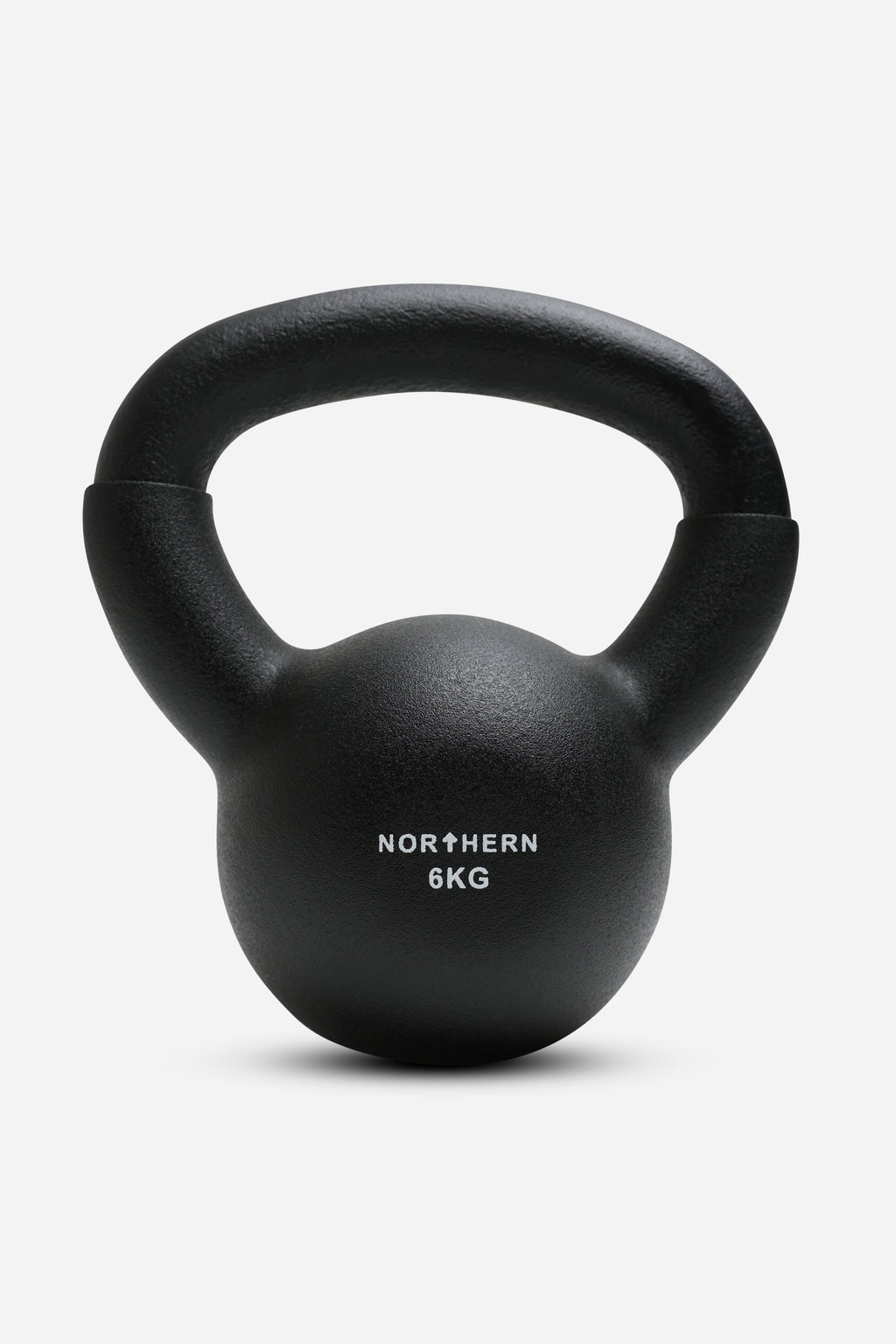 Northern Neoprene Coated Cast Iron Kettlebell 6kg Black