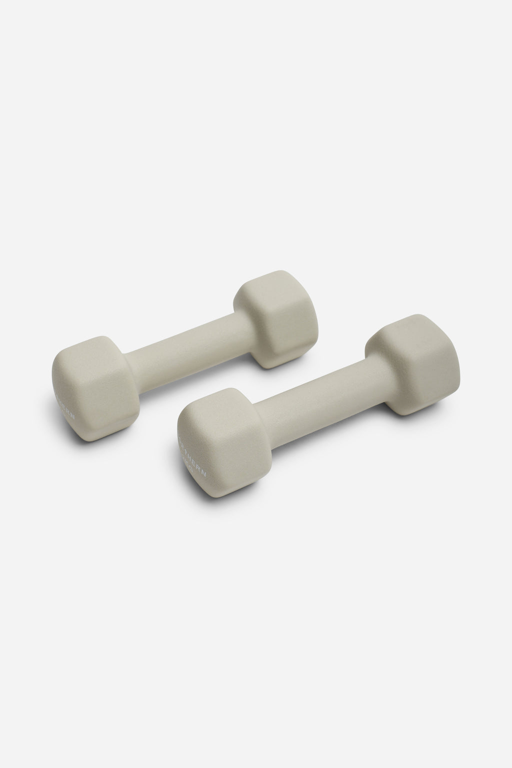 Northern Neoprene Dumbbells Natural Stone Pair 2kg