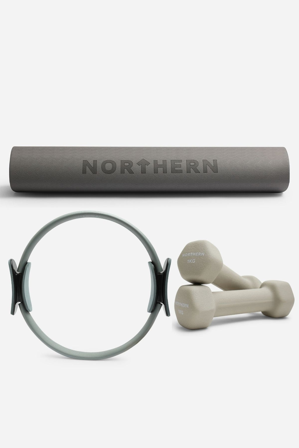 Pilates Starter Set - Natural Stone
