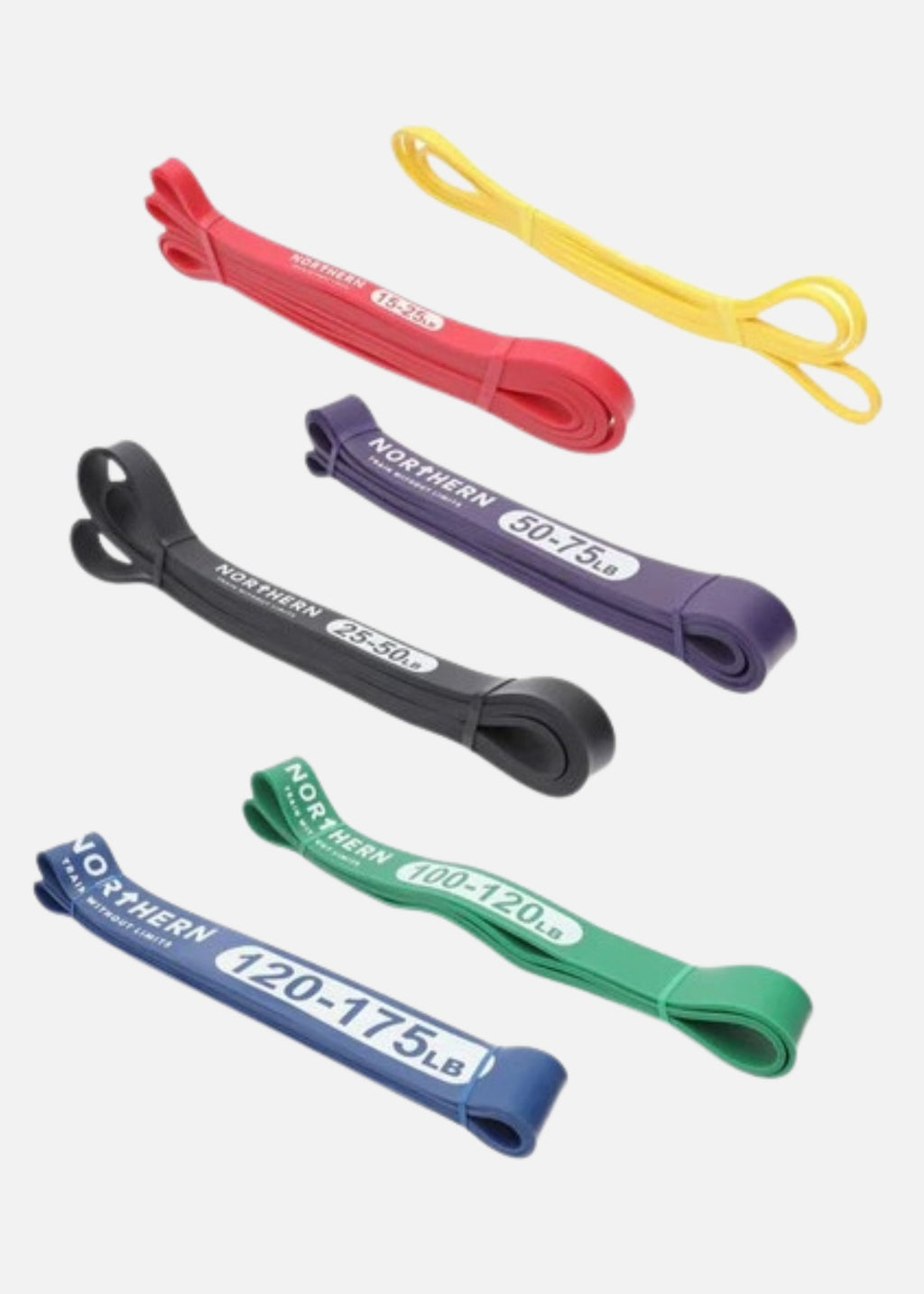 Northern Resistance Bands Full Set - Light to XX-Heavy