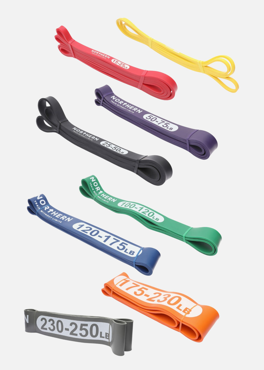 Northern Resistance Bands Full Set - Light to XXXX Heavy