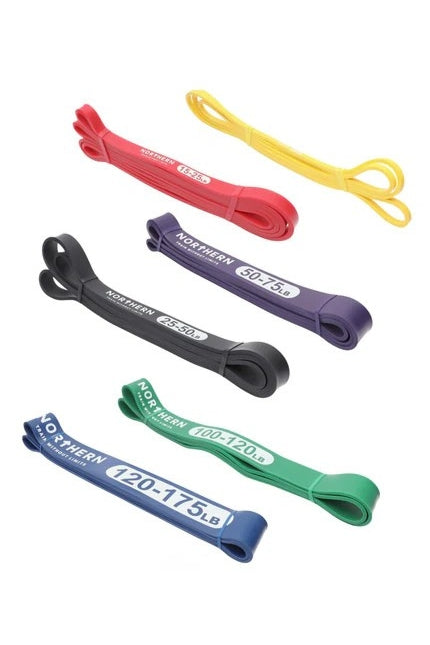 Northern Workout Resistance Bands - Full Set (Light - XX-Heavy)