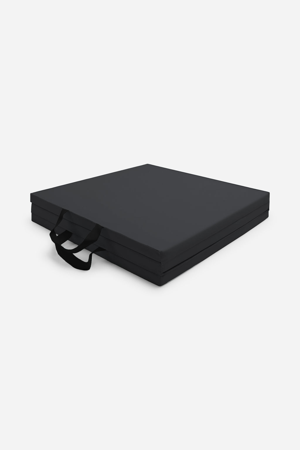 Northern Yoga Mat Tri-Folding Exercise Fitness Pilates Workout Non Slip 3 Panel Mat - Black