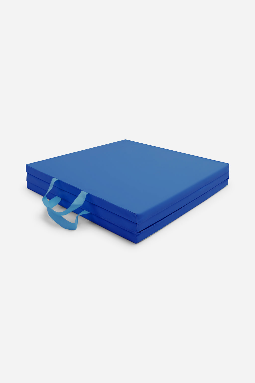 Northern Yoga Mat Tri-Folding Exercise Fitness Pilates Workout Non Slip 3 Panel Mat - Blue