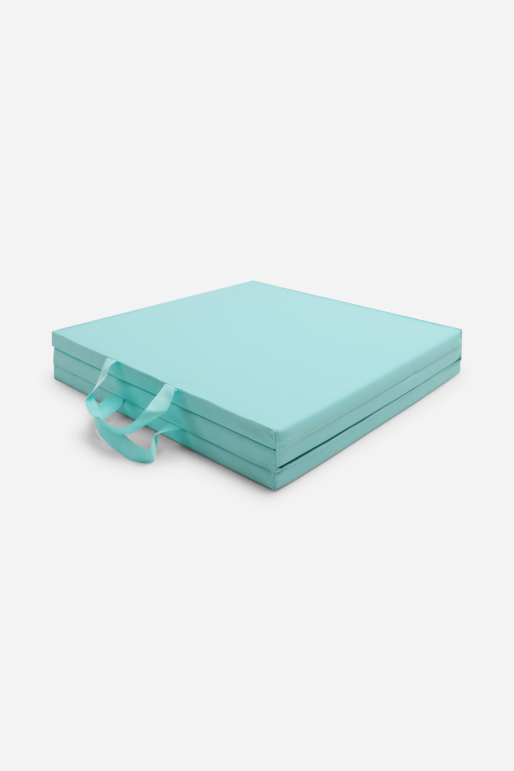 Northern Yoga Mat Tri-Folding Exercise Fitness Pilates Workout Non Slip 3 Panel Mat - Light Blue