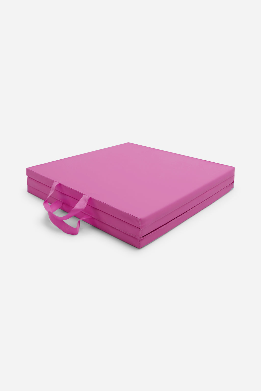 Northern Yoga Mat Tri-Folding Exercise Fitness Pilates Workout Non Slip 3 Panel Mat - Pink